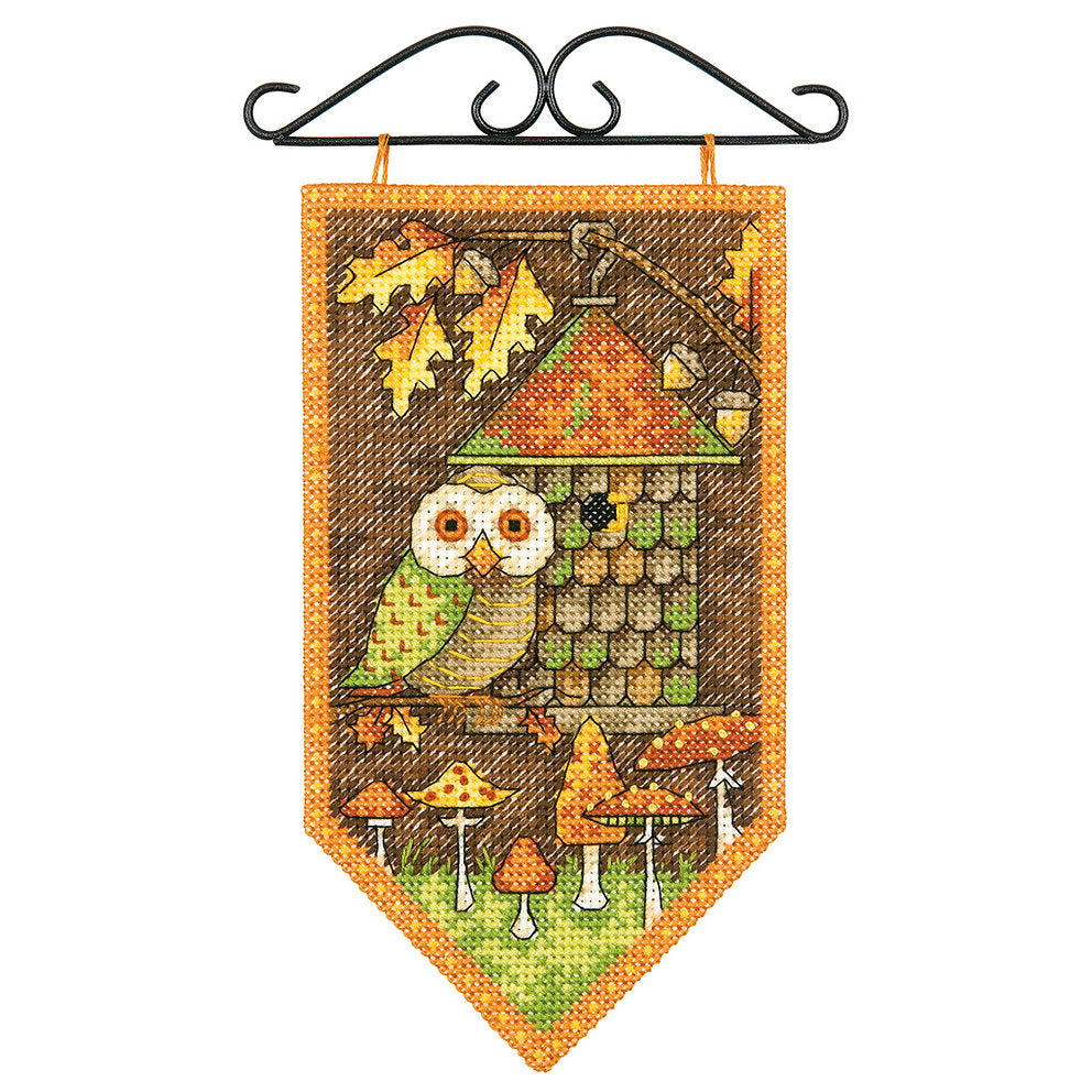 Autumn. Owl - 72-74135 Dimensions - Cross Stitch Kit