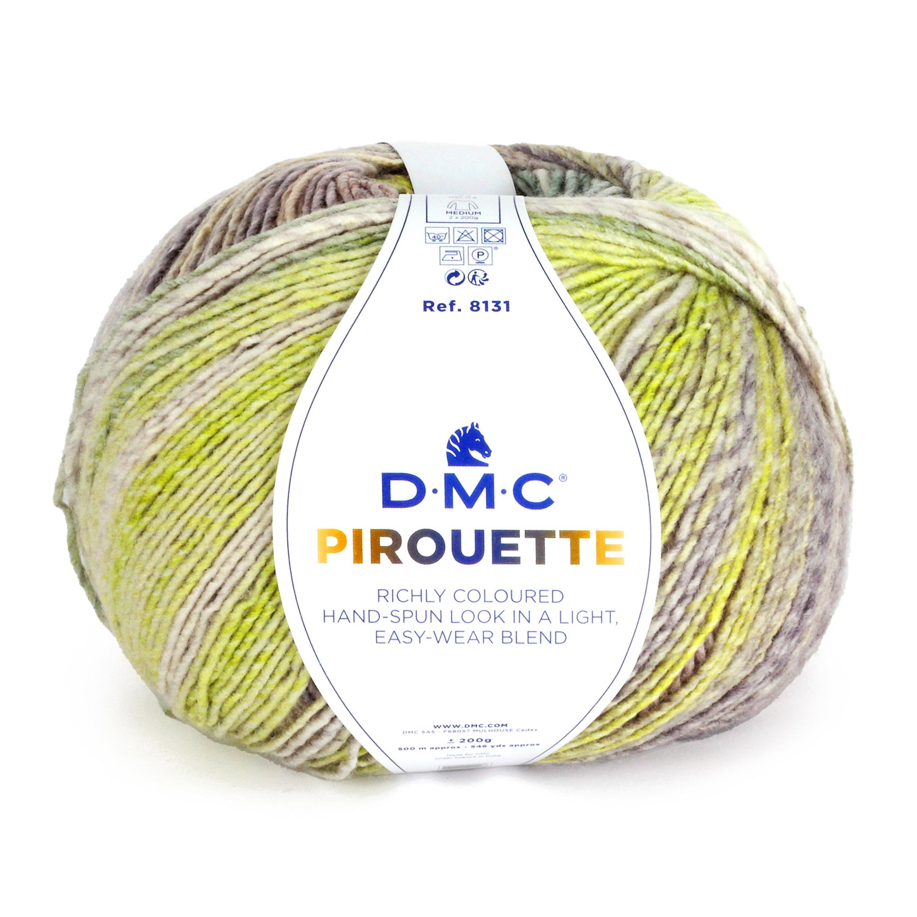 DMC Pirouette: multicolor yarn perfect for autumn and winter work