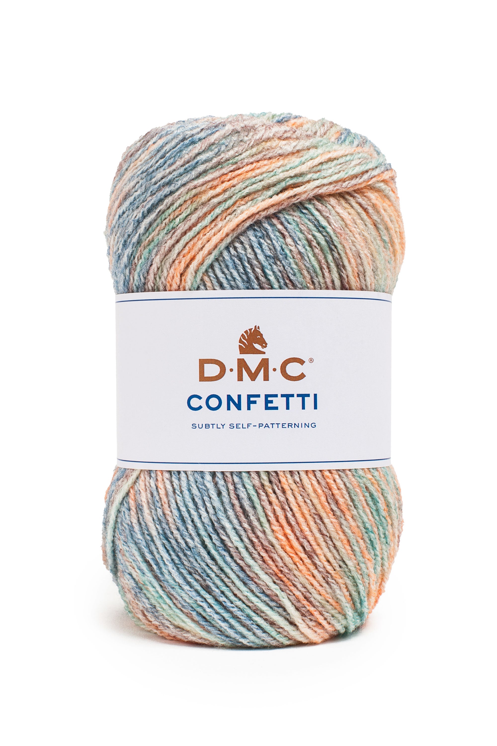 DMC CONFETTI - Mixture of wool and acrylic in marbled colors for winter garments