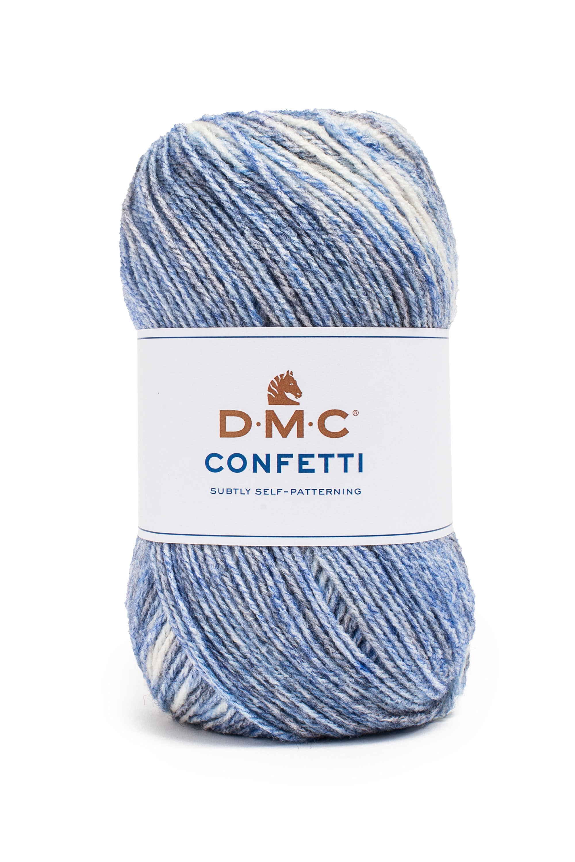 DMC CONFETTI - Mixture of wool and acrylic in marbled colors for winter garments