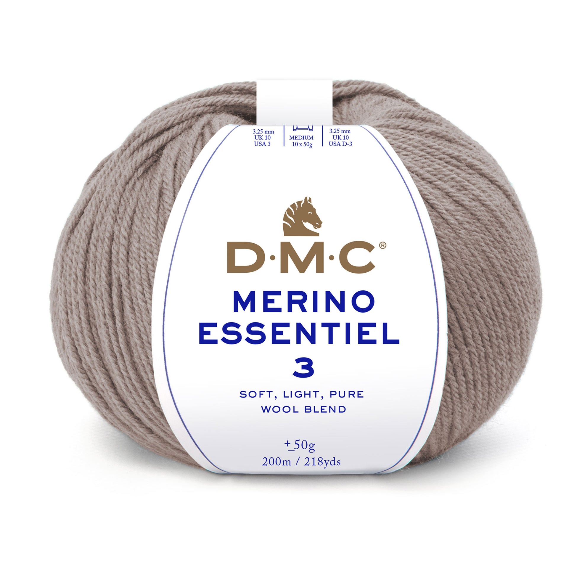 DMC Merino Essentiel 3 - High quality Merino wool and acrylic for knitting warm and soft garments