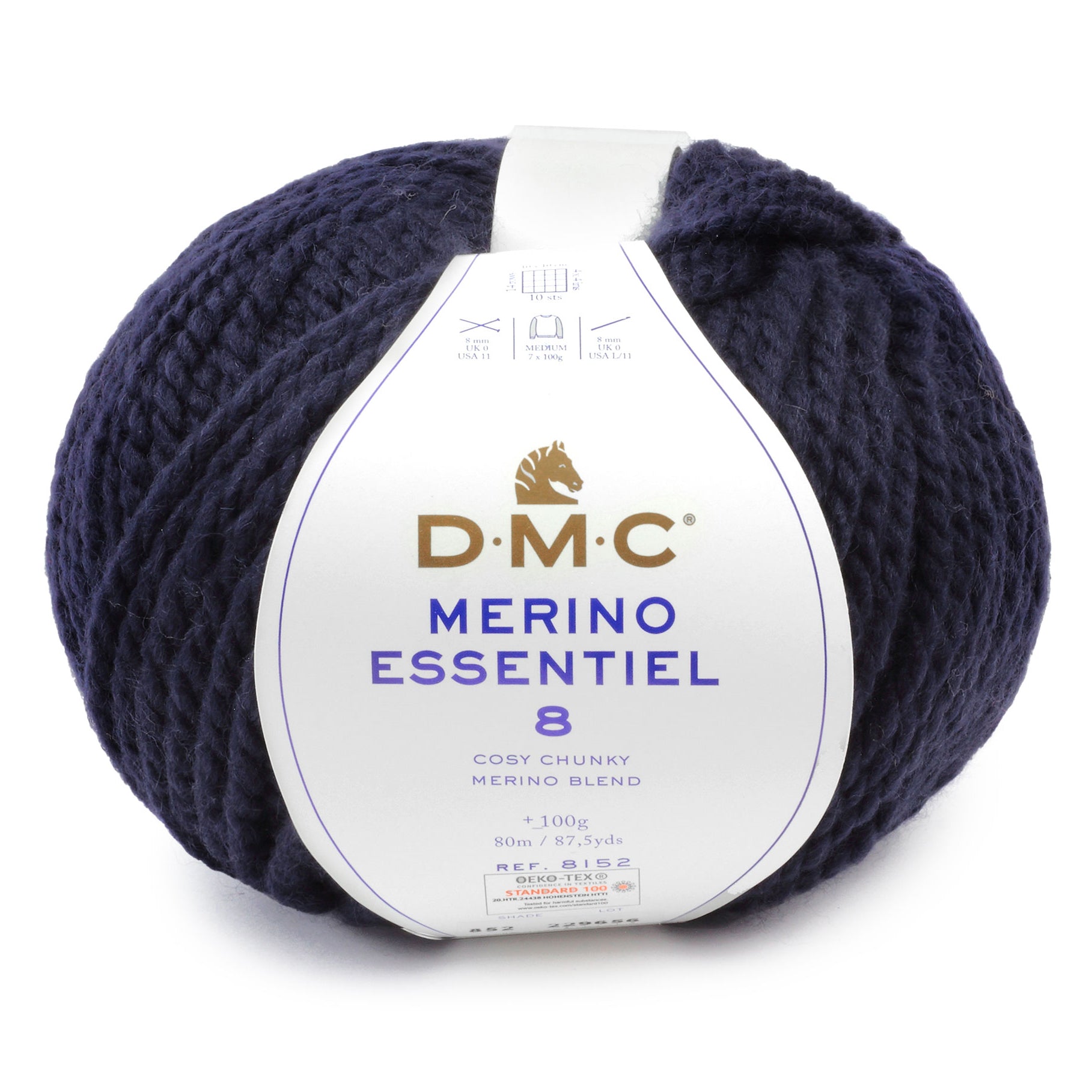 DMC Merino Essentiel 8 - Mezcla de Calidad para Tricot