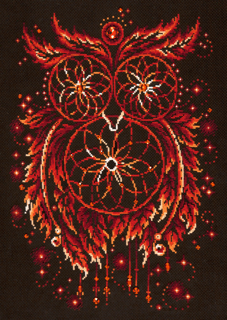 88-11 Flames of the soul. Magic Needle Cross Stitch Kit