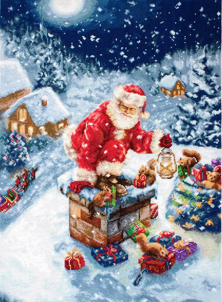 Cross Stitch Kit. B577 Christmas Gifts - Luca-S