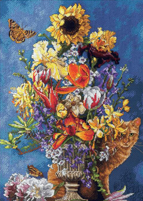 Cross stitch kit. Gold Garden 70-35404 Dimensions