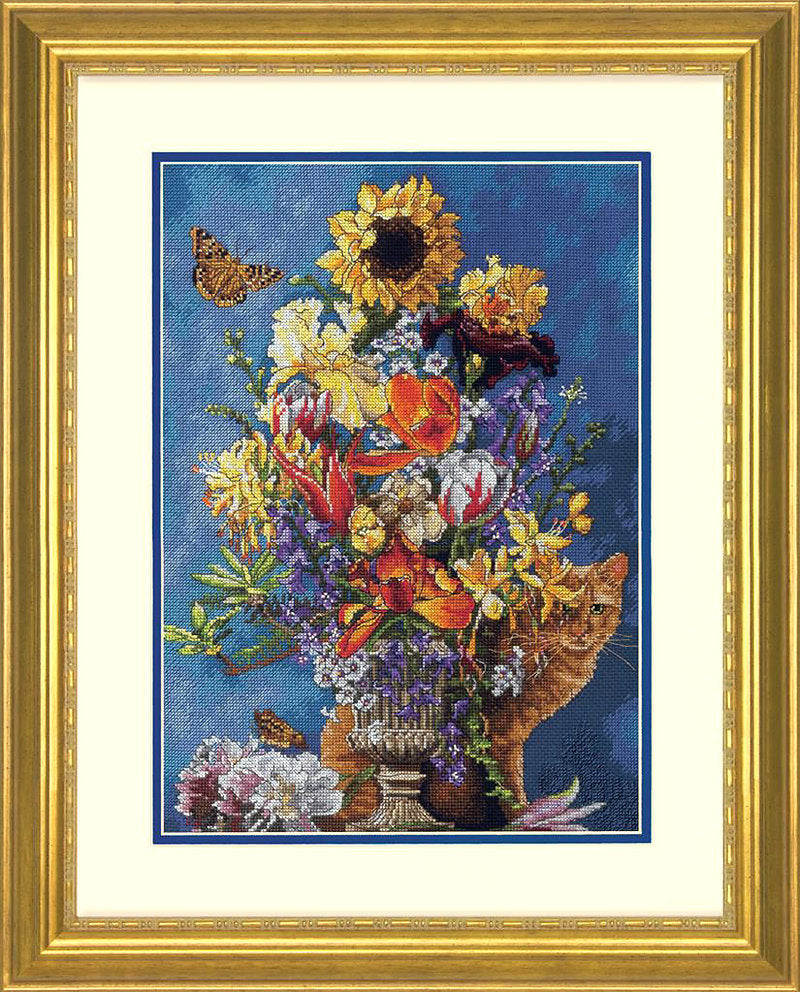 Cross stitch kit. Gold Garden 70-35404 Dimensions