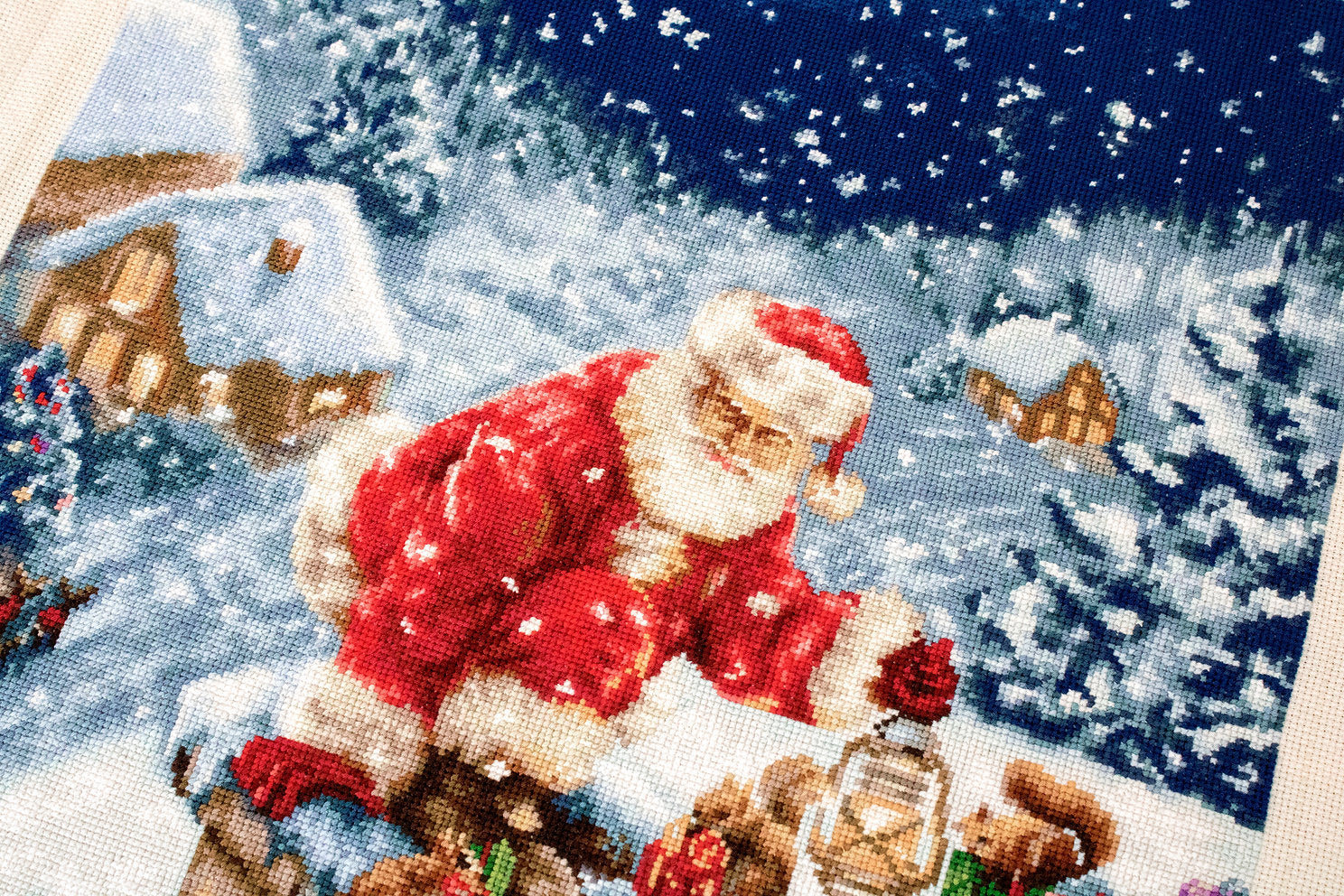 Cross Stitch Kit. B577 Christmas Gifts - Luca-S