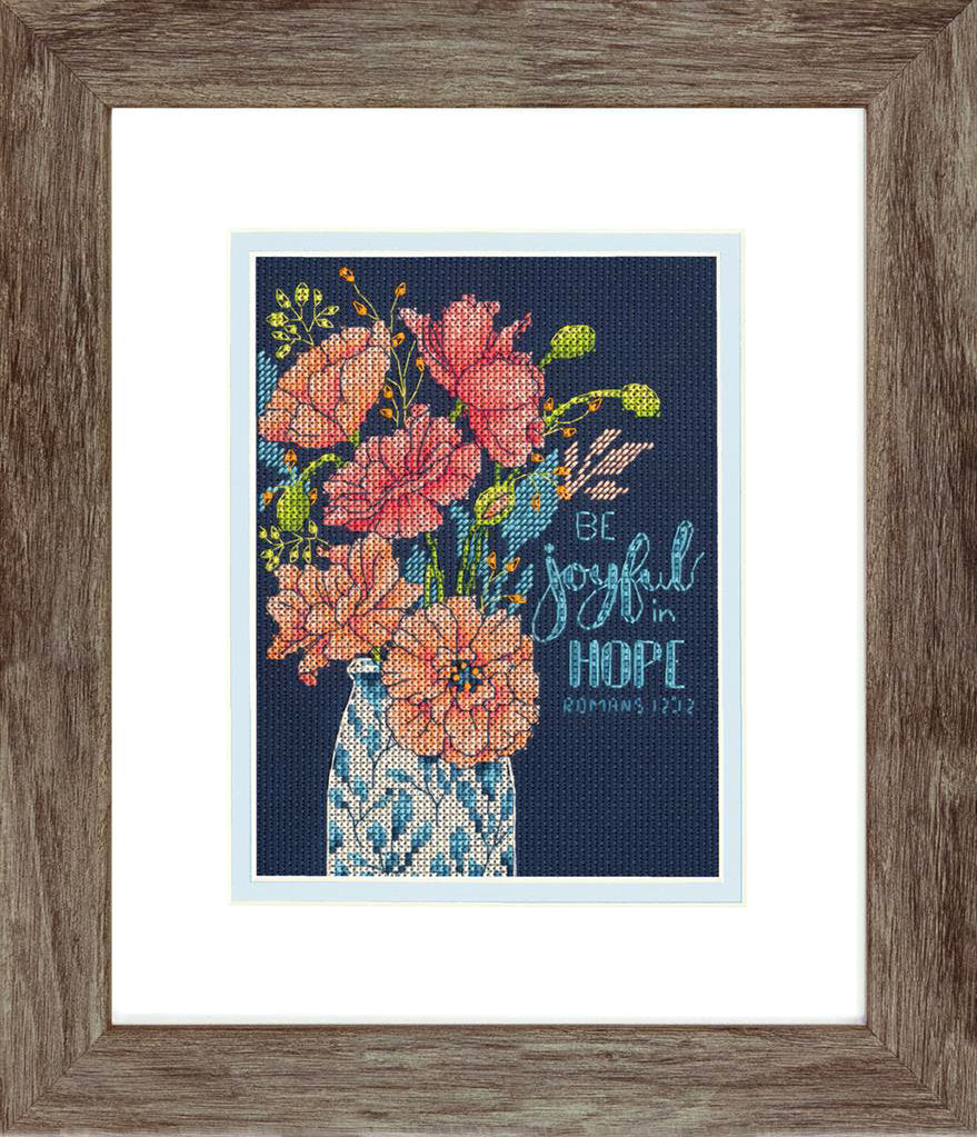 Cross stitch kit. Cheerful Floral 70-65221 Dimensions