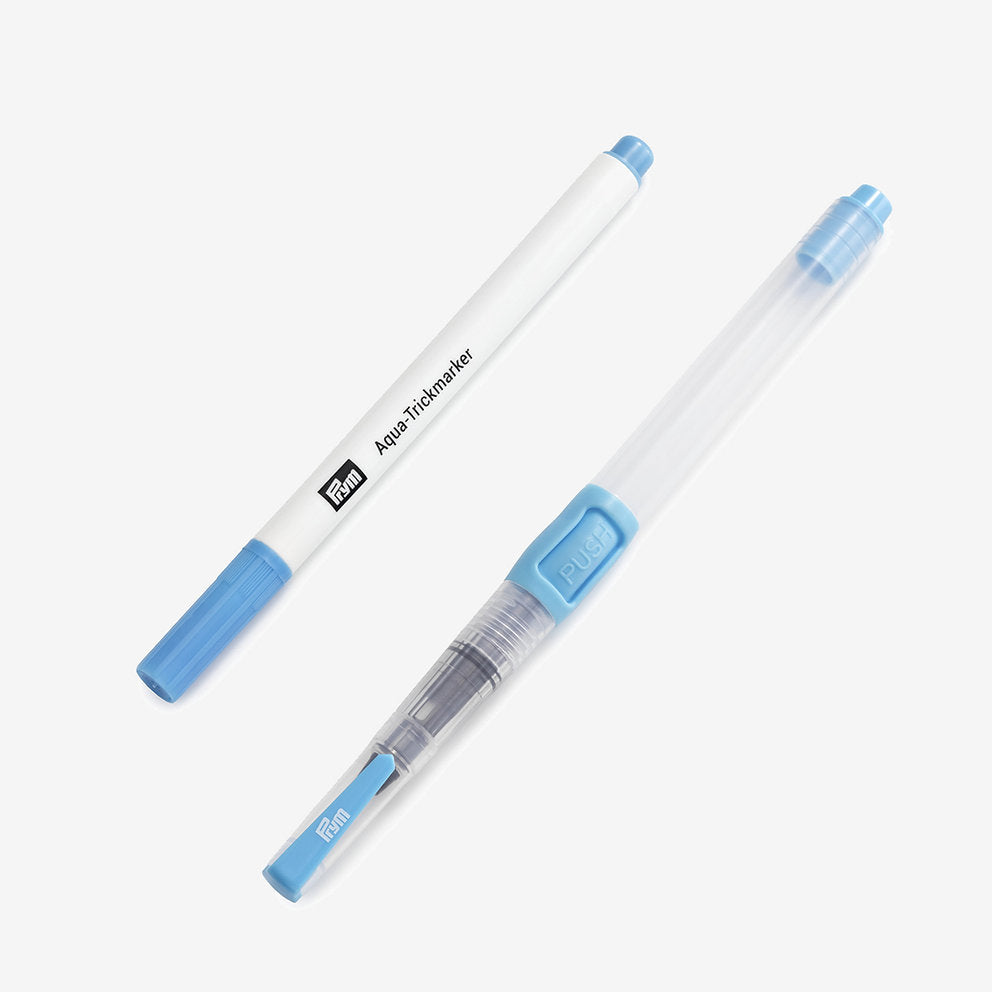 Prym 611845 Aqua Trick Marker and Water Pen for Marking and Removing Marks on Fabrics