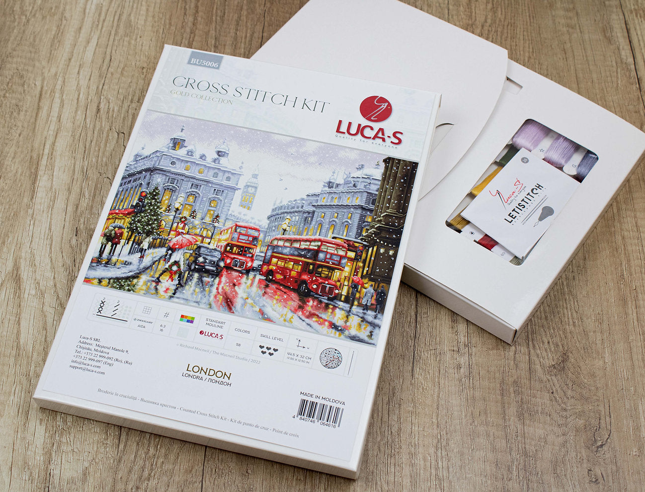 Cross Stitch Kit. London - BU5006 Luca-S