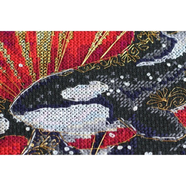 AH-130 Orcas - Cross Stitch Kit - Abris Art