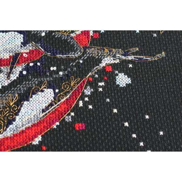 AH-130 Orcas - Cross Stitch Kit - Abris Art