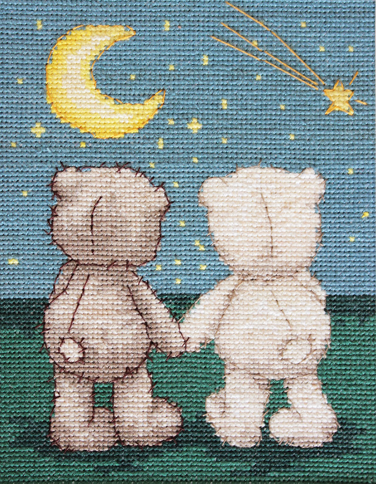 Cross Stitch Kit. Bruno and Bianca - B1091 Luca-S