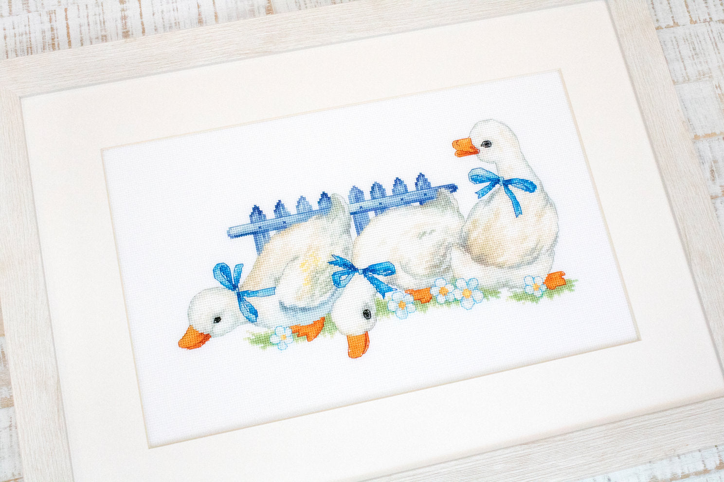 Cross Stitch Kit. Three Geese - B1143 Luca-S