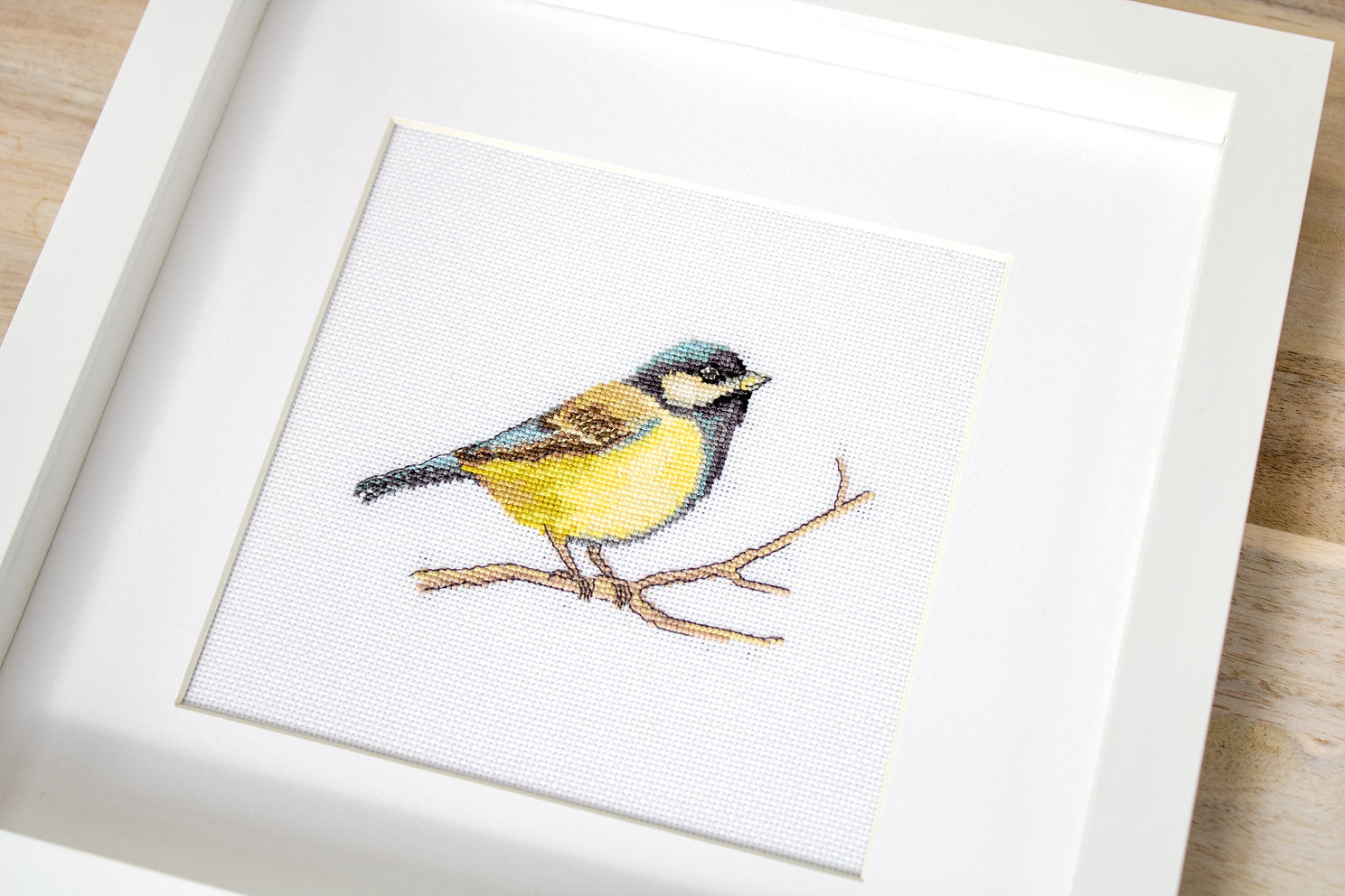 B1155 Great tit - Cross Stitch Kit Luca-S