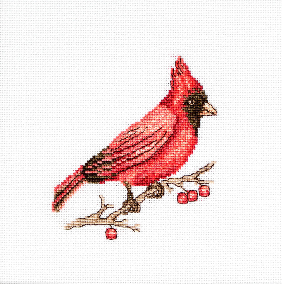 B1156 Cardinal - Cross Stitch Kit Luca-S