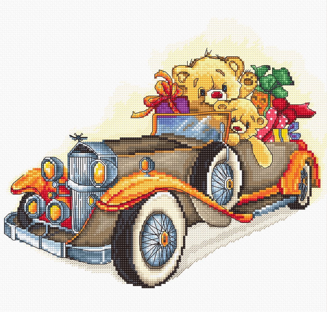 B1171 Wonderful day - Cross Stitch Kit Luca-S