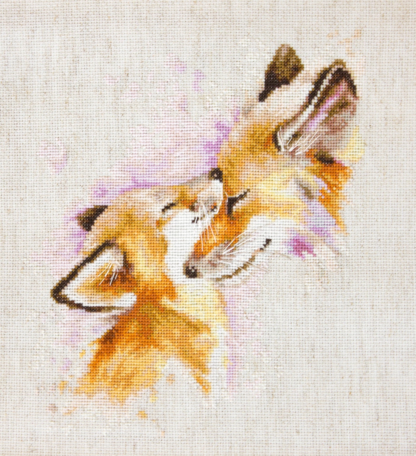 Cross Stitch Kit. Foxes - B2312 Luca-S