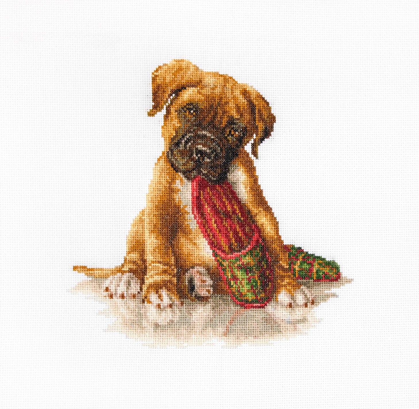 Cross Stitch Kit. The boxer - B2338 Luca-S