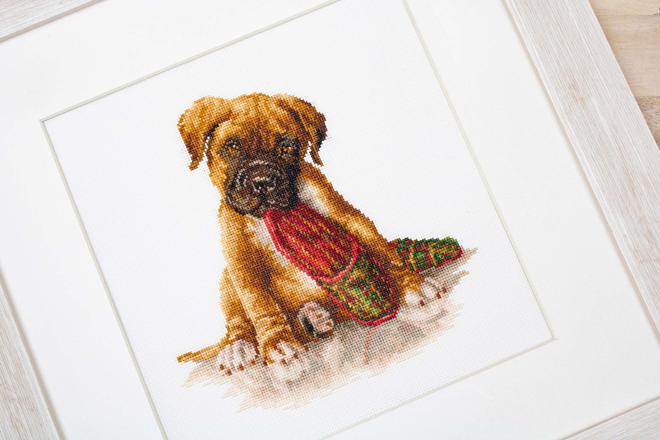 Cross Stitch Kit. The boxer - B2338 Luca-S