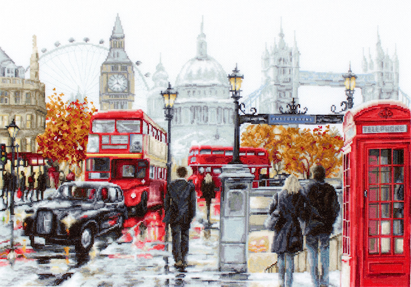 Cross Stitch Kit. London - Luca-S B2376