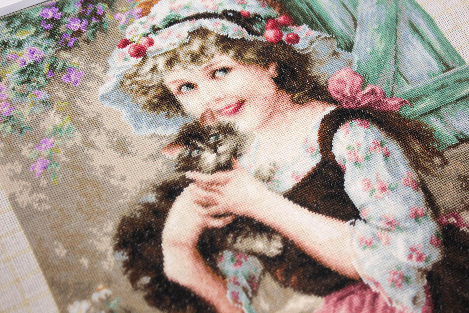 Cross Stitch Kit. The Little Kitten - B538 Luca-S