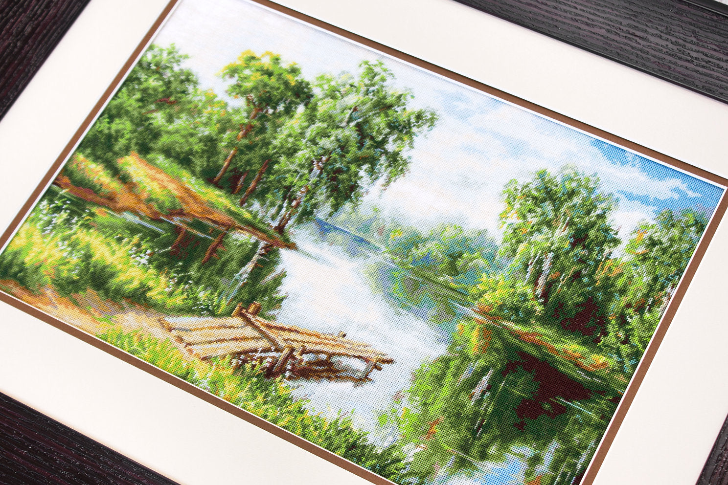 Cross Stitch Kit. A Very Nice Place - B548 Luca-S