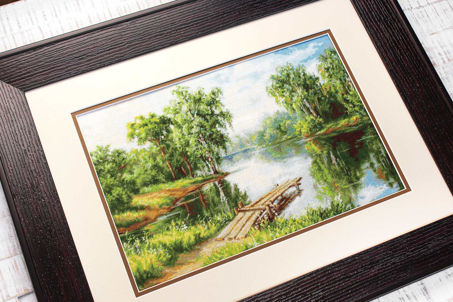 Cross Stitch Kit. A Very Nice Place - B548 Luca-S