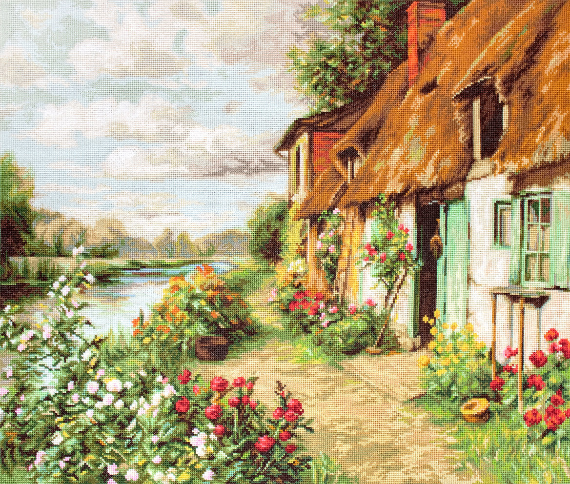 Cross Stitch Kit. Summer Landscape - B571 Luca-S