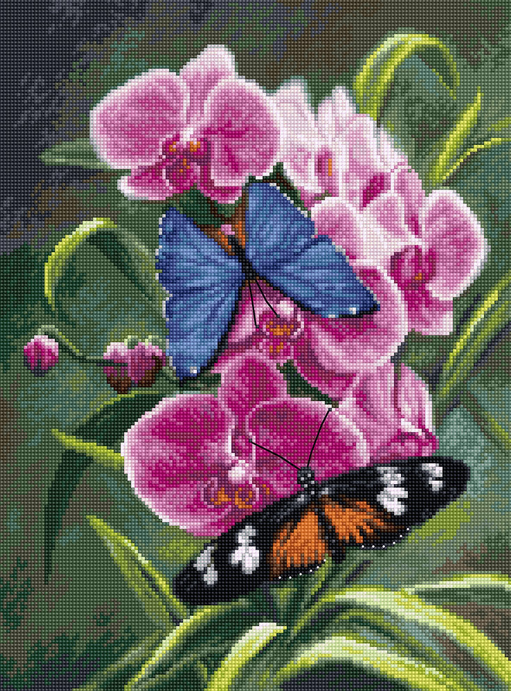 Cross Stitch Kit. Poetry of Nature - B7010 Luca-S