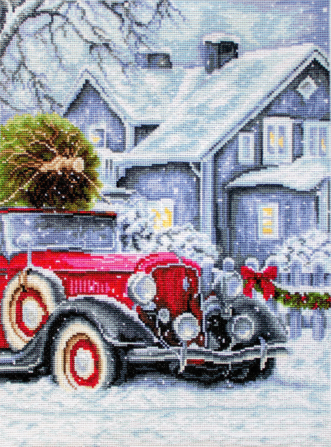 Cross Stitch Kit. Winter Holidays - BU4010 Luca-S