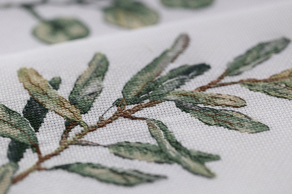 Olive Branch - C-7300 Panna - Cross Stitch Kit