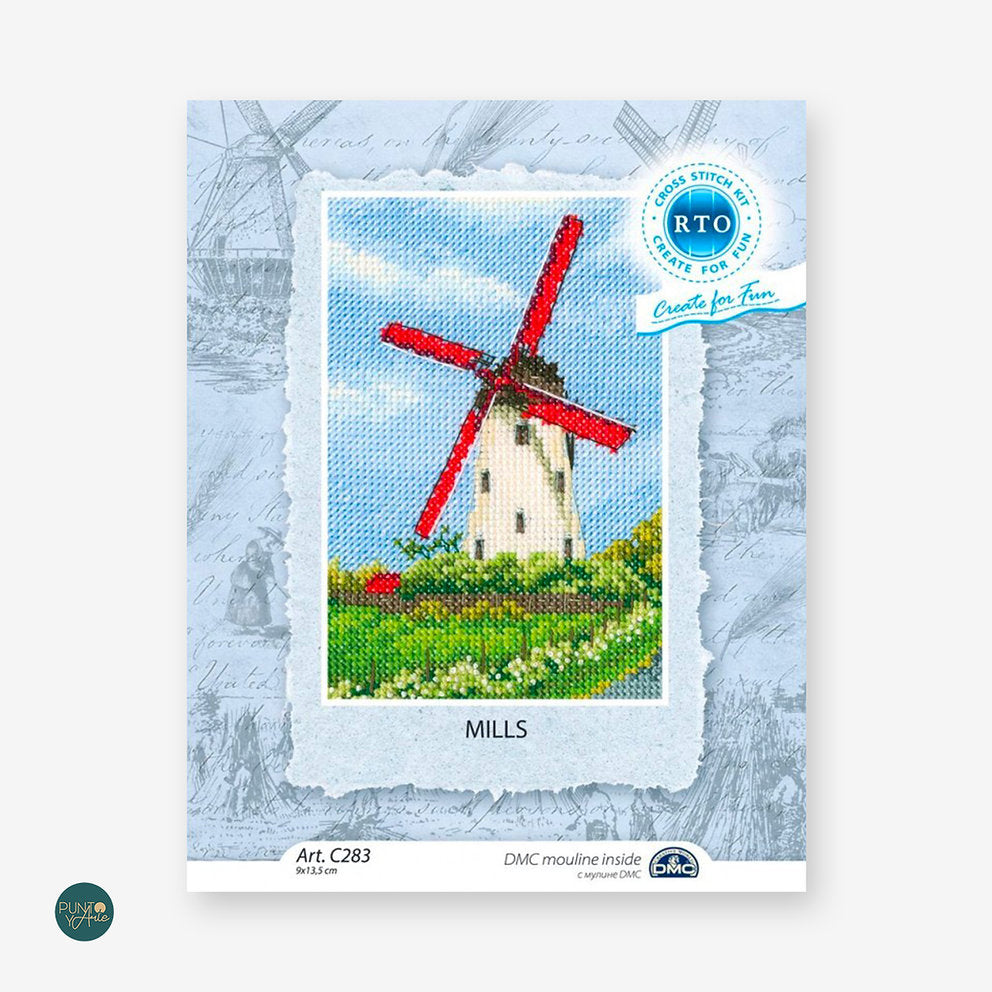 Cross stitch kit. Mills - C283 RTO