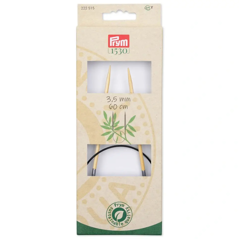 Prym 1530 Bamboo Circular Knitting Needles - Quality, Comfort and Sustainability