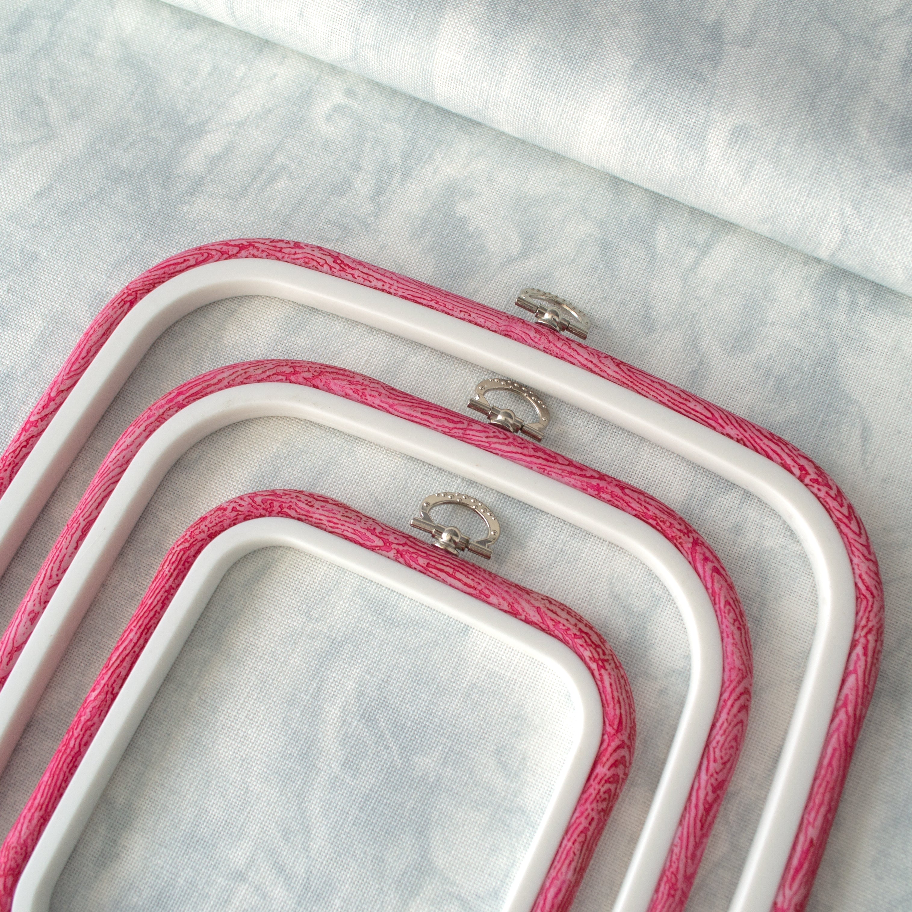 Nurge Flexi Hoop Square Frame-Frame Available in 4 Colors and 3 Sizes