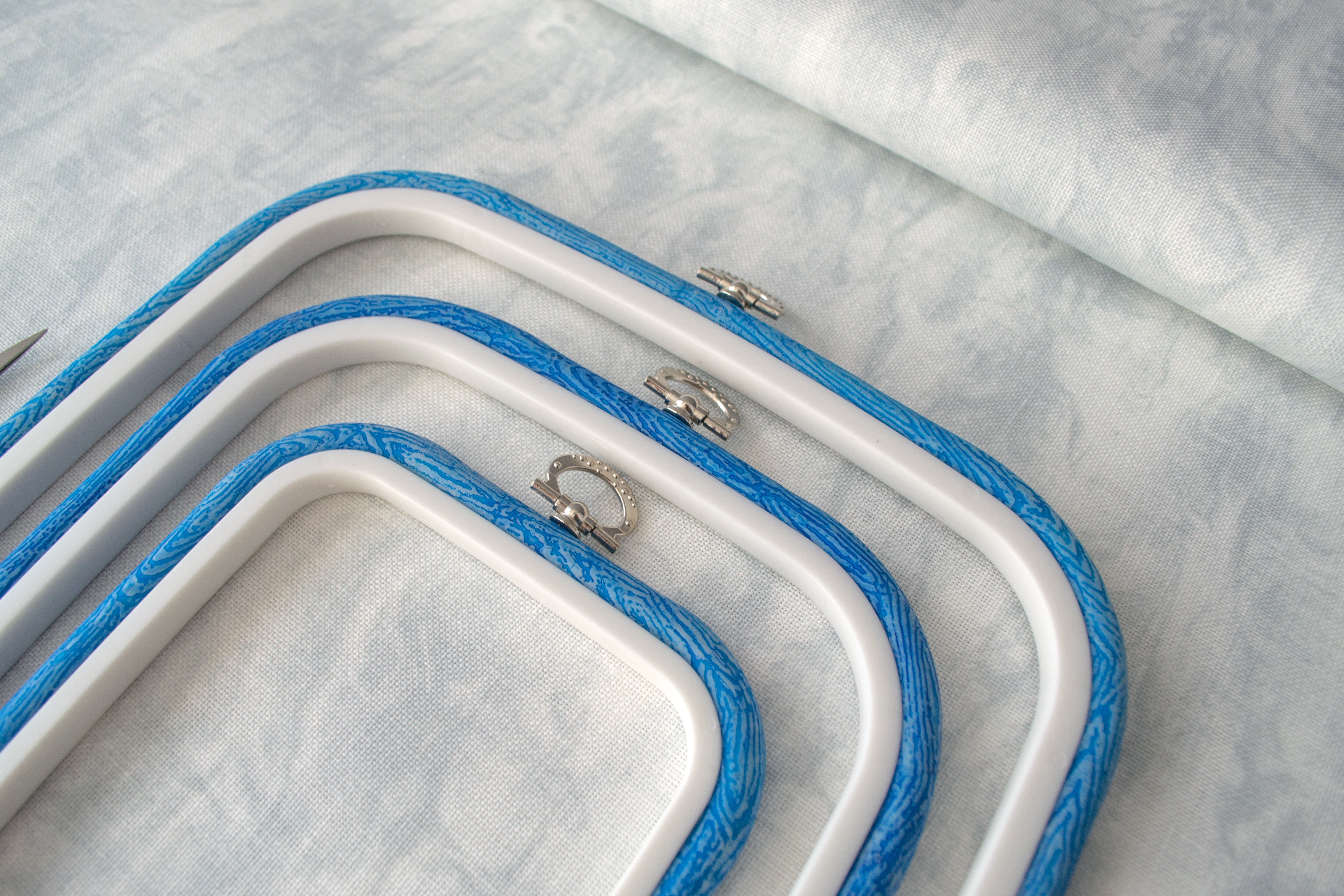 Nurge Flexi Hoop Square Frame-Frame Available in 4 Colors and 3 Sizes