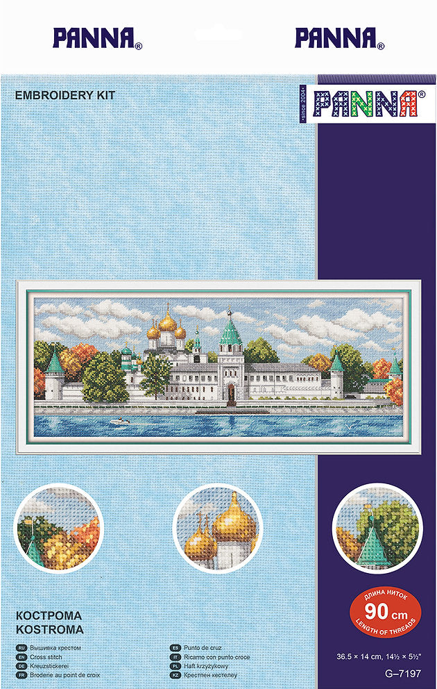 City - G-7197 Panna - Cross Stitch Kit