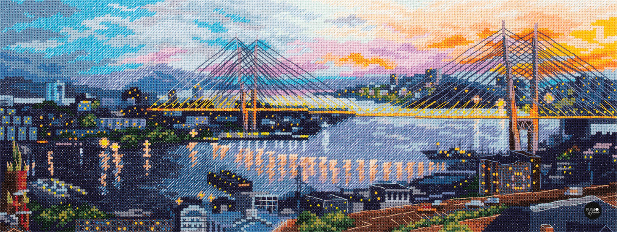 Vladivostok - Panna - Cross stitch kit G-7207