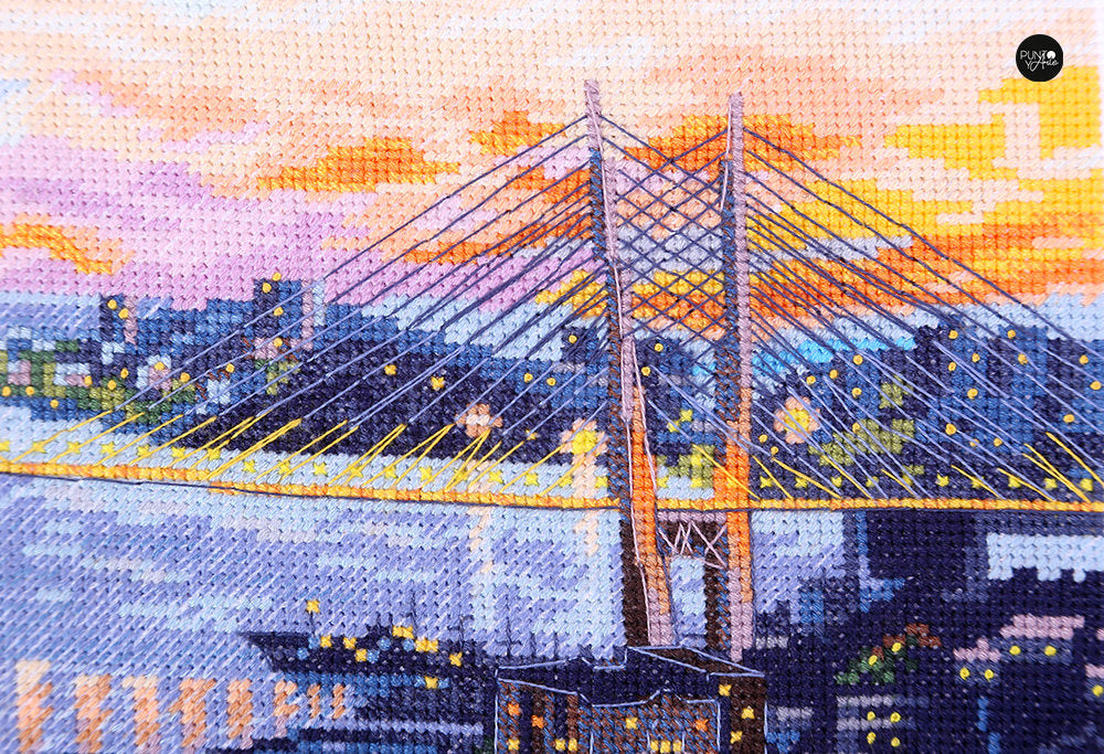 Vladivostok - Panna - Cross stitch kit G-7207