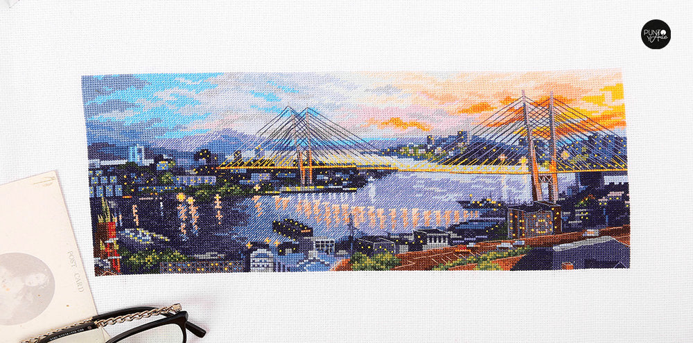 Vladivostok - Panna - Cross stitch kit G-7207