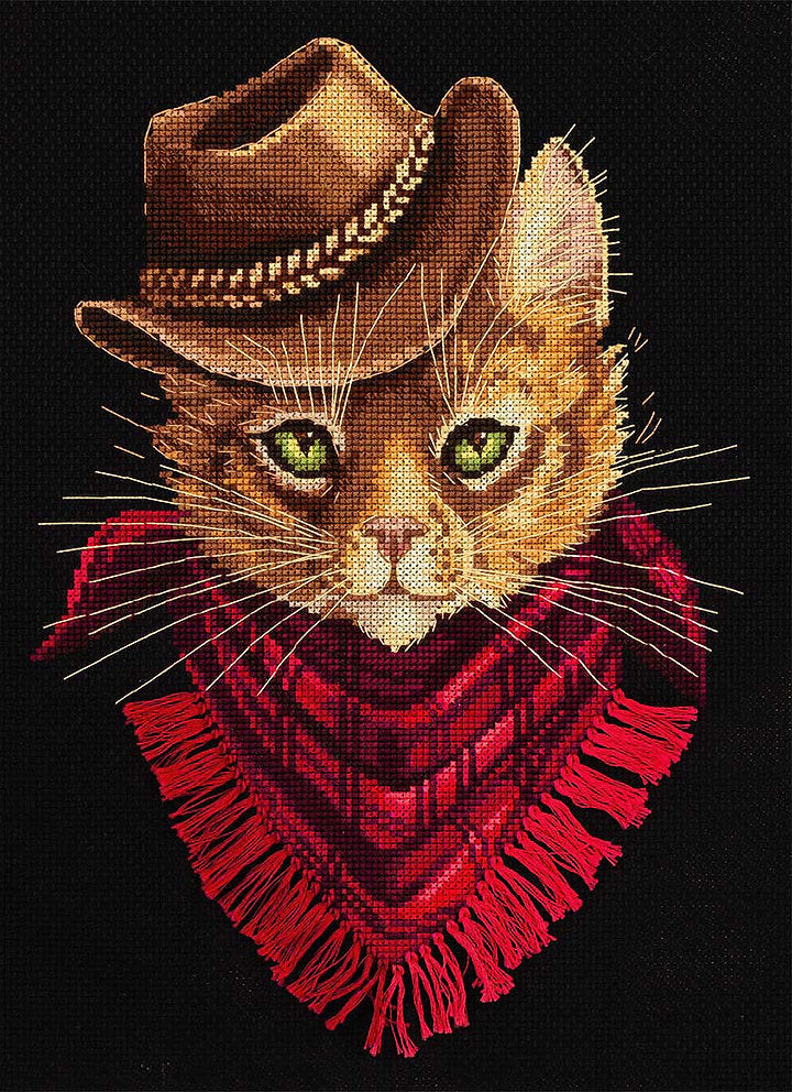 Thomas. Outlaw - Panna - Cross Stitch Kit J-7173