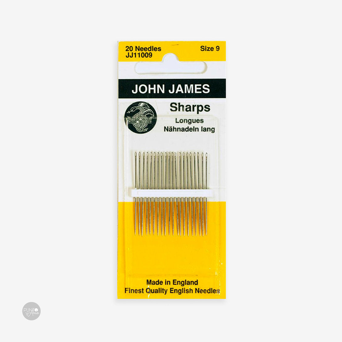 Long Hand Sewing Needles #9 - John James JJ11009: The Perfect Choice for Sewing with Precision and Durability