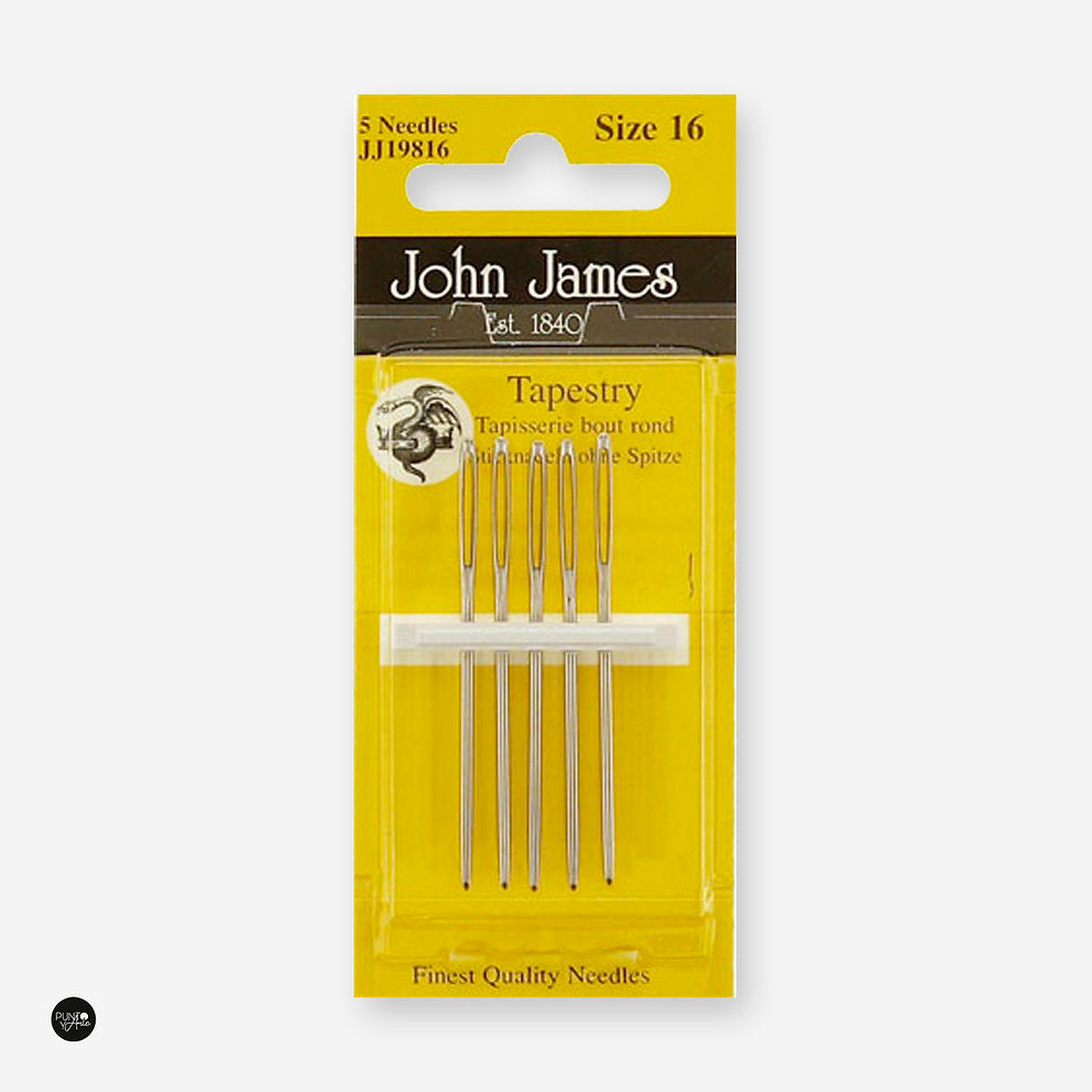 Half Point Needles No. 16 - John James JJ19816: The Perfect Tool for your Half Point Projects