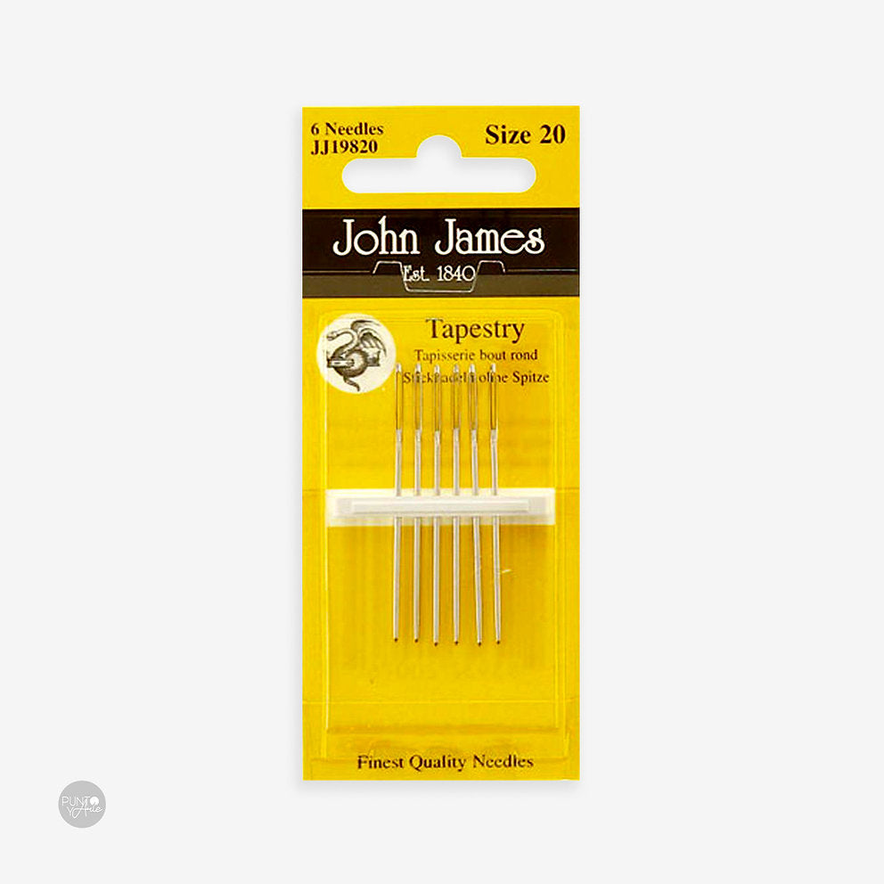 Embroidery Needles and Half Point - John James JJ19820: Exquisite Details with the Smoothness of a No. 20 Needle