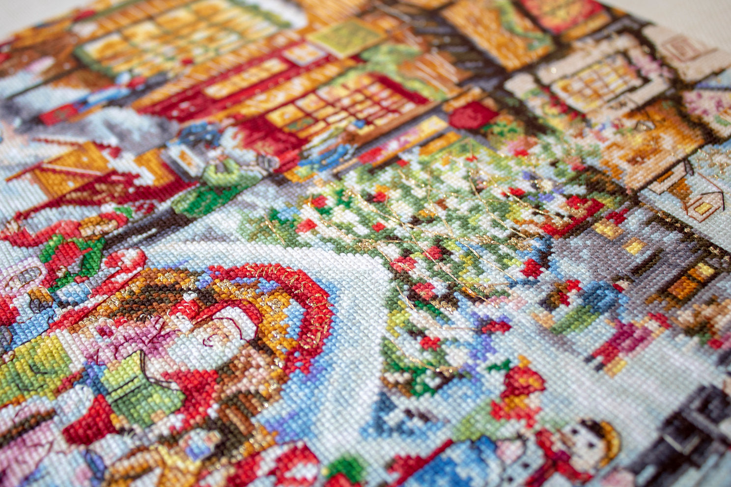 LETI 909 Christmas Eve Cross Stitch Kit by LETISTITCH