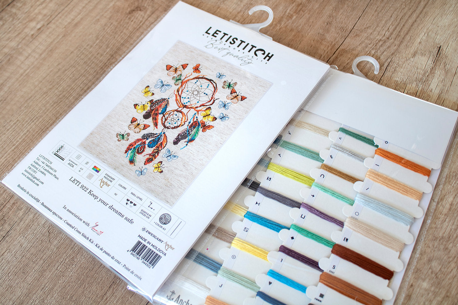 LETI 922 Bewahren Sie Ihre Träume auf – LETISTITCH Kreuzstichset