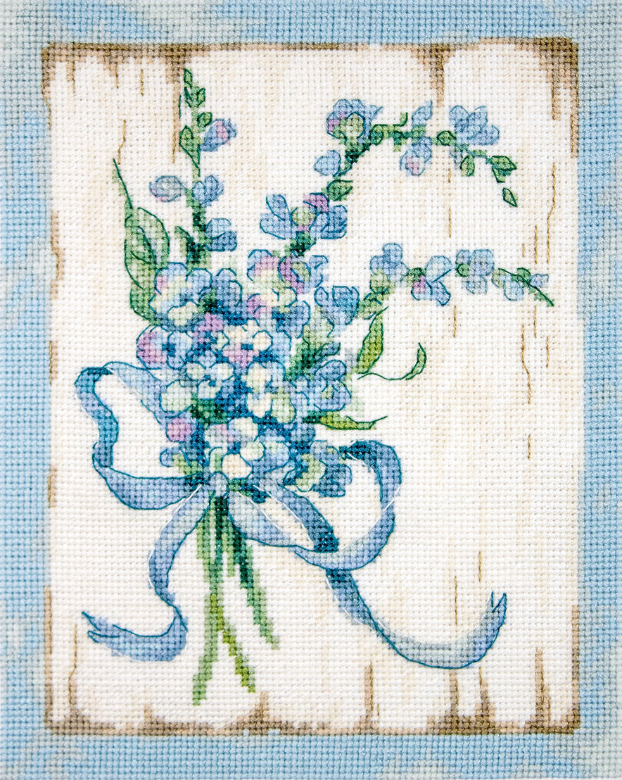 LETI 974 BLAU I – LETISTITCH – Kreuzstichset