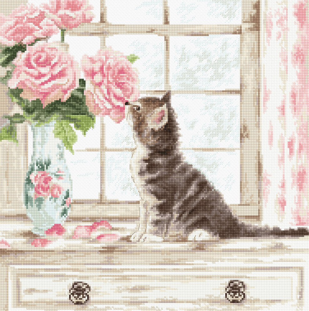 LETI 977 Sweet scent - LETISTITCH - Cross Stitch Kit