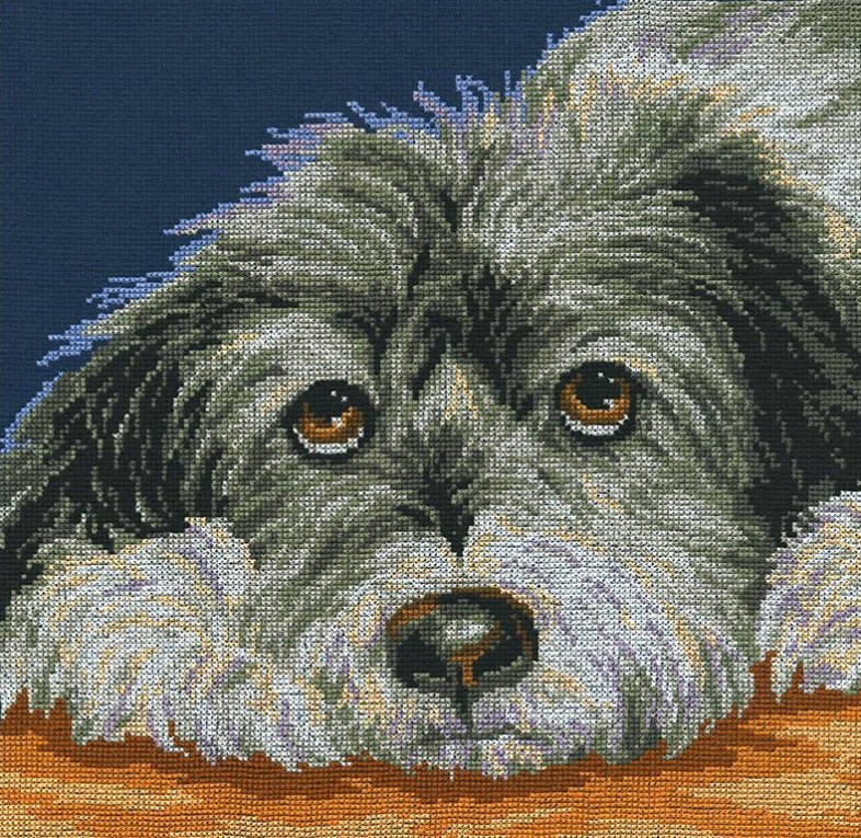 Cross stitch kit. Melancholy of the Dog - RTO M413