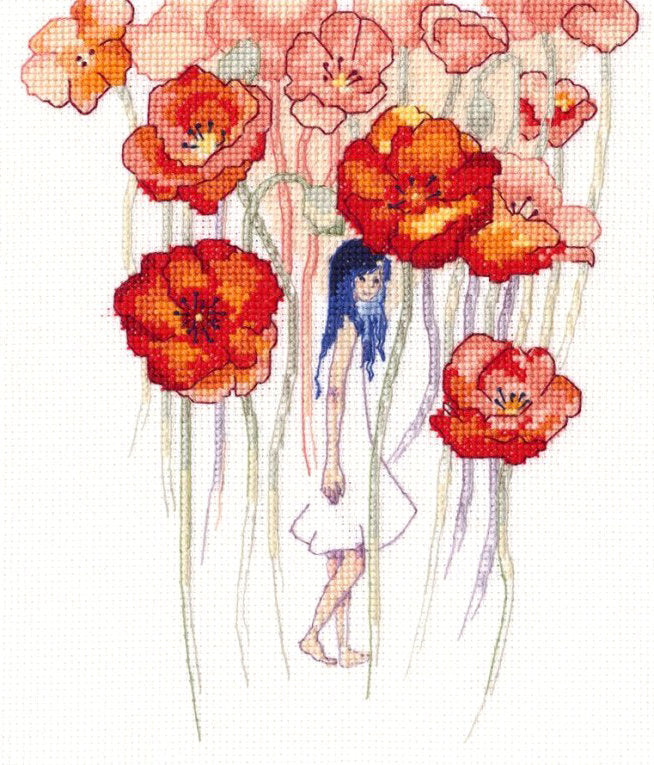 Cross stitch kit. Poppy - M629 RTO